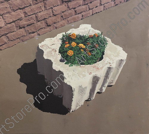 "Вазон кубический"