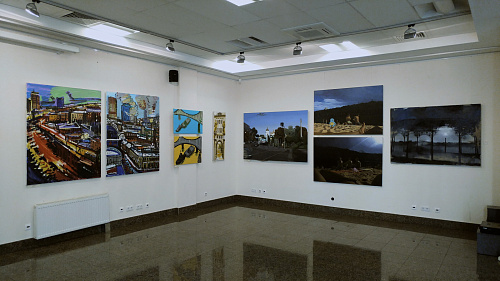 Беседка на Русановской набережной