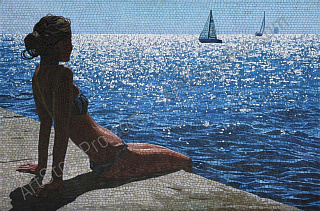 "Девушка на пирсе"